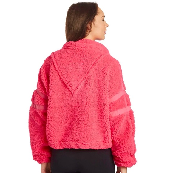 Free People Movement Nantucket Fleece Pullover Jacket Malibu Size M - Picture 3 of 6